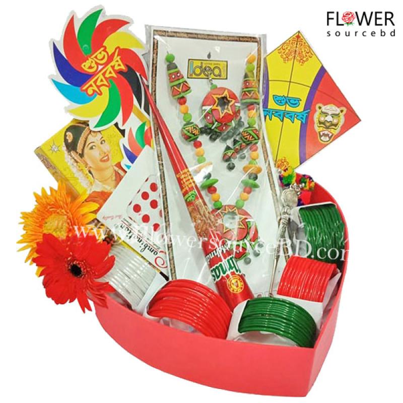 Boisakhi Ornamental Gift Package for Young Girls