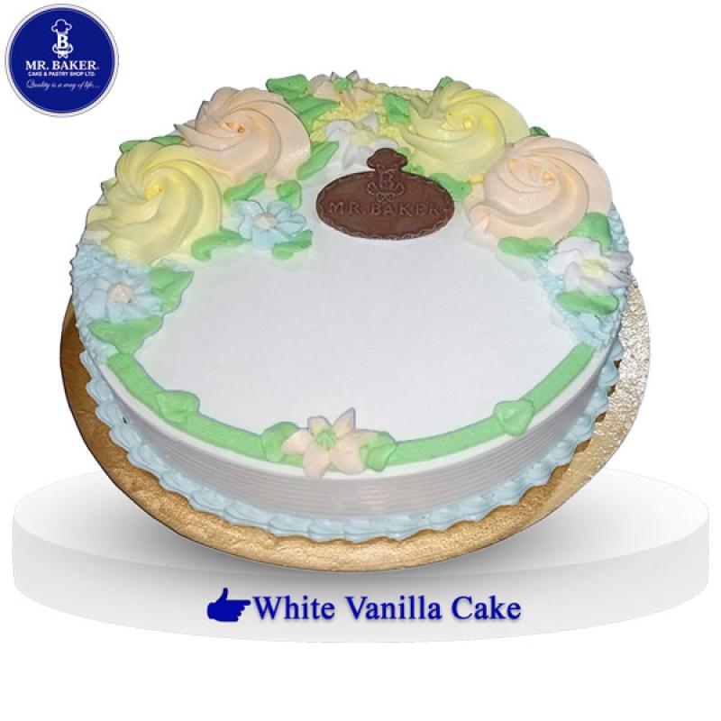 White Vanilla Cake