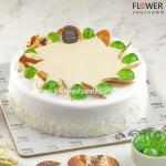 White Forest Cake