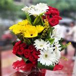 Colorful Gerbera Arrangement