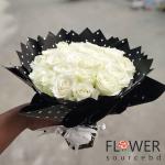 White Whisper-White Flower Bouquet