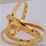 City Gold Bangle