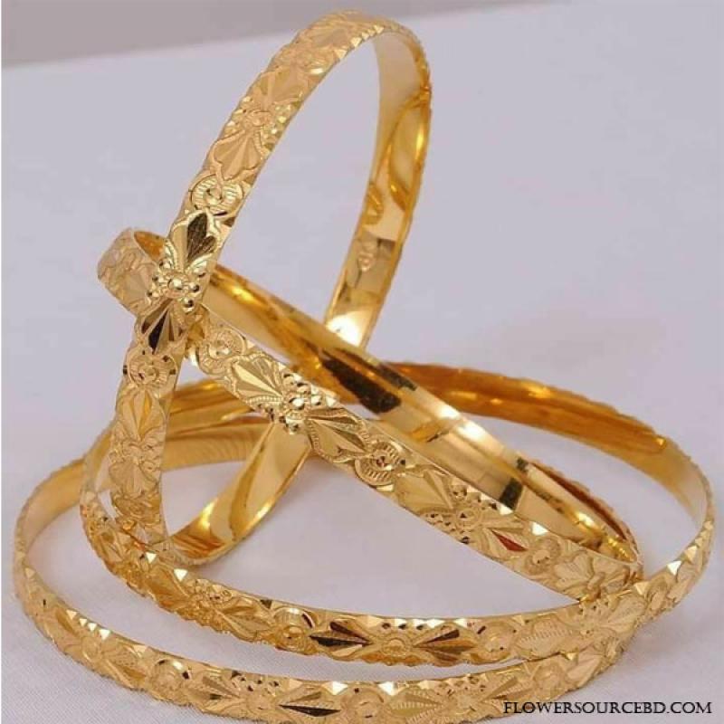 City Gold Bangle