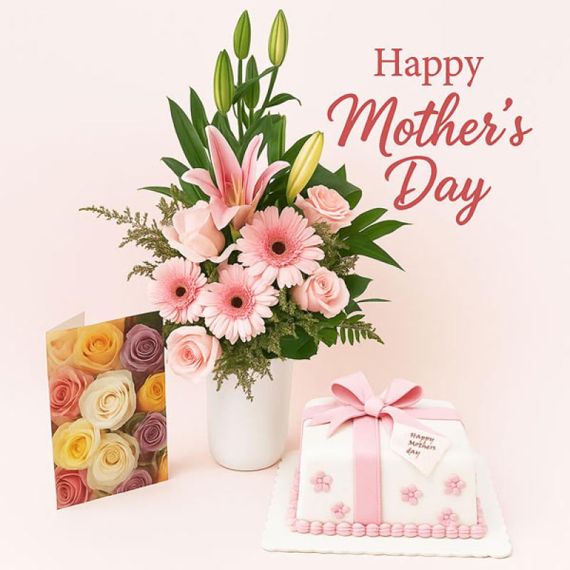 Pink surprise for your mother