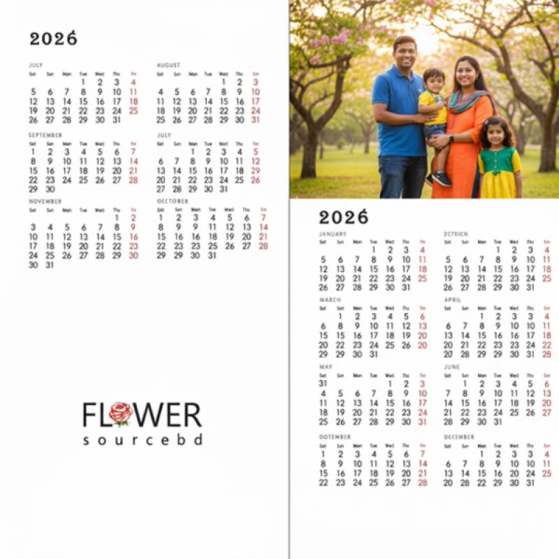 Customized Year Calendar