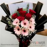 Gerbera and Daisy Bouquet