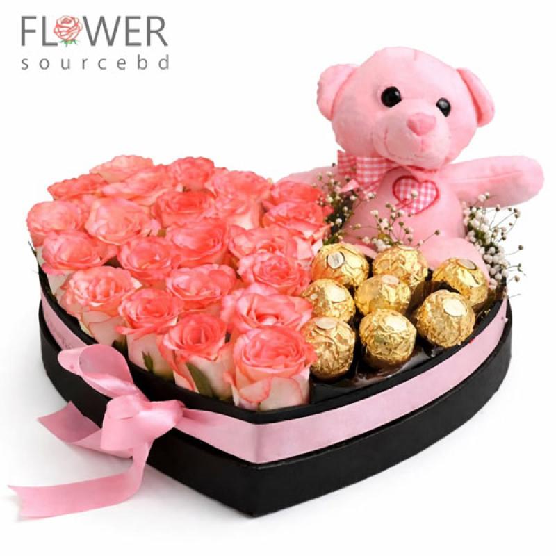 Heart Shape Box With Love